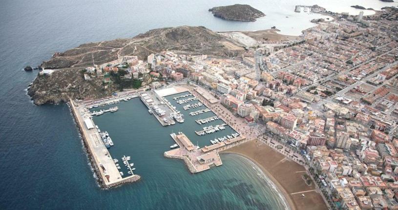 Villa Piso Lujoso El Puerto de Mazarrón Esterno foto